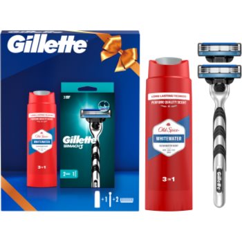 Gillette Whitewater + Mach3 Gift Set set cadou